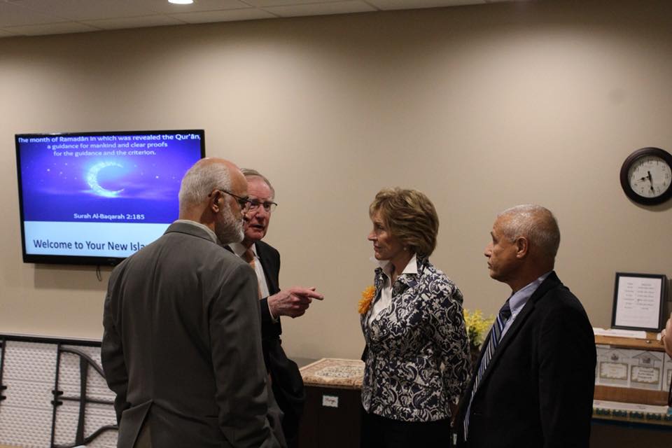 In a discussion with OSU president Burns Hargis and OSU first lady Ann Hargis