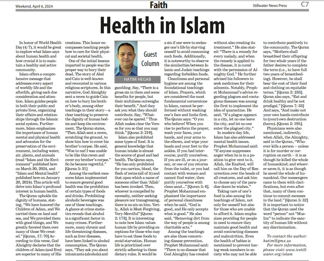 Health in Islam